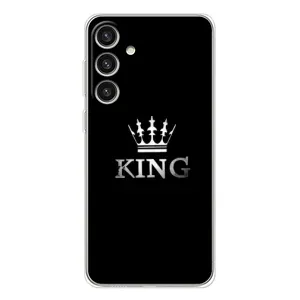 Чехол с Короной Гелекси С25 Плюс - (AlphaPrint) (KING)