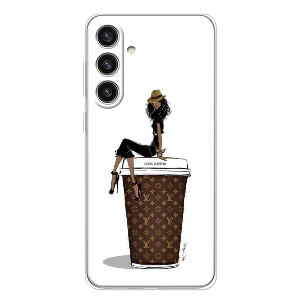 Чохол з принтом «кава LOUIS VUITTON» для Samsung Galaxy S25 Plus