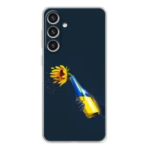 Чехол для Патриота Украины Samsung Galaxy S25 Plus - (AlphaPrint) (Коктейль молотова)