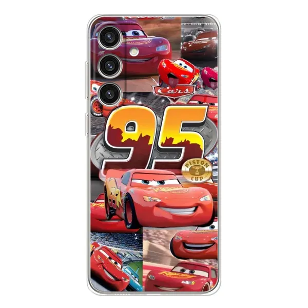 Чехол с принтом «Коллаж Молния Маквин» для Samsung Galaxy S25 Plus