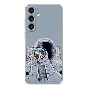 Чохол NASA для Samsung Galaxy S25 Plus (AlphaPrint) (Космонавт фото)