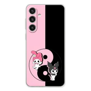 Чехол с кроликом Куроми на Samsung Galaxy S25 Plus (Куроми Инь Янь)