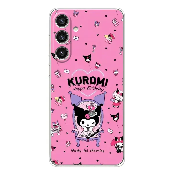 Чехол с принтом «KUROMI» для Samsung Galaxy S25 Plus