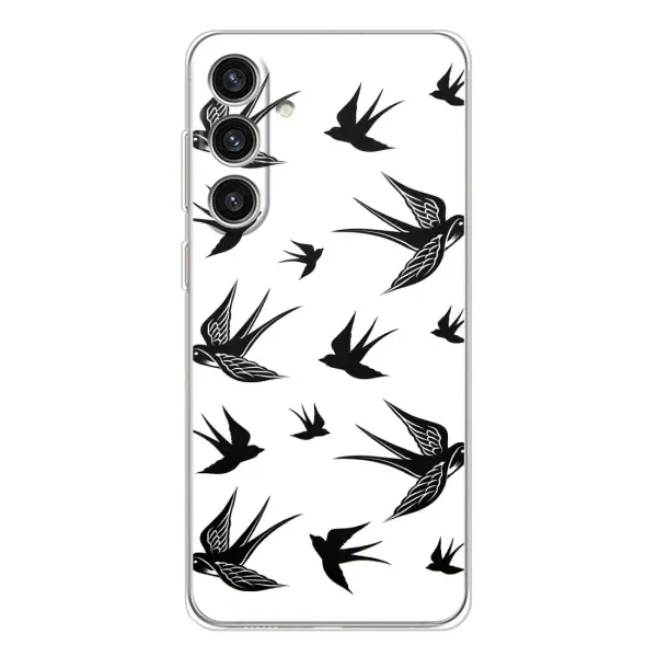 Чехол с принтом «Ласточки» для Samsung Galaxy S25 Plus Чехол с принтом «Ласточки» для Samsung Galaxy S25 Plus