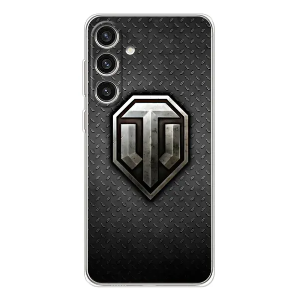 Чехол с принтом «Лого Tanks» для Samsung Galaxy S25 Plus Чехол с принтом «Лого Tanks» для Samsung Galaxy S25 Plus
