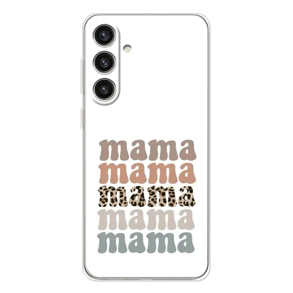 Чехол с принтом «Текстовый коллаж мама» для Samsung Galaxy S25 Plus Чехол с принтом «Текстовый коллаж мама» для Samsung Galaxy S25 Plus