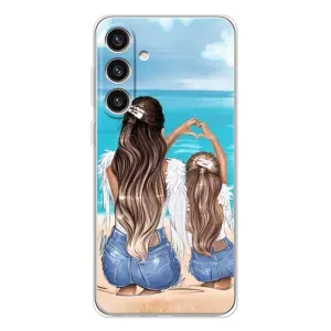 Чохол з друком для Samsung Galaxy S25 Plus - (Мама з дитинкою) (AlphaPrint) (Мама з донькою)