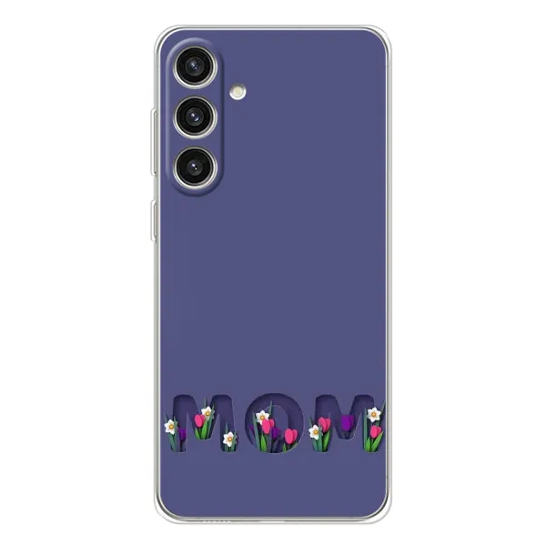 Чехол с принтом «Мама в цветах» для Samsung Galaxy S25 Plus Чехол с принтом «Мама в цветах» для Samsung Galaxy S25 Plus