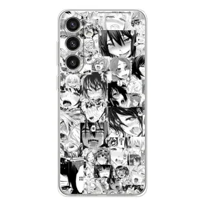 Анимешный чехол для Samsung Galaxy S25 Plus (Ahegao manga)