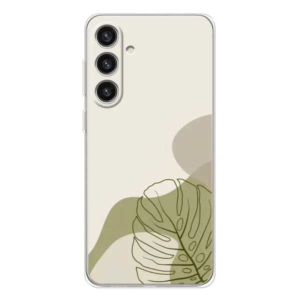 Чохол з принтом «Зелена монстера дизайн» для Samsung Galaxy S25 Plus Чохол з принтом «Зелена монстера дизайн» для Samsung Galaxy S25 Plus