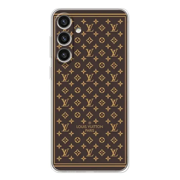 Чохол з принтом «шпалери LV» для Samsung Galaxy S25 Plus