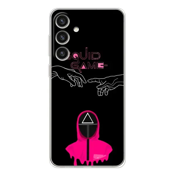Чехол с принтом «Минимализм Игра кальмара» для Samsung Galaxy S25 Plus