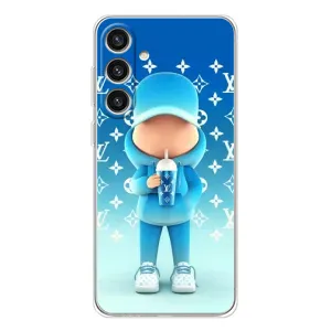 Круті Чохли Луі Віттон для Samsung Galaxy S25 Plus (AlphaPrint) (Хлопець LV)