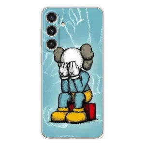Чехлы для Samsung Galaxy S25 Plus - Bearbrick Louis Vuitton (PREMIUMPrint) (Плач Bearbrick)