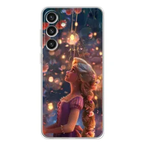 Чохол Рапунцель для Samsung Galaxy S25 Plus (Рапунцель ліхтарики)