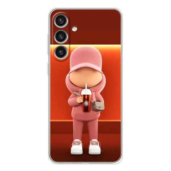 Чехол с принтом «С Кофе» для Samsung Galaxy S25 Plus