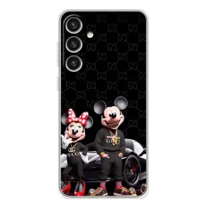 Чехол Disney Mouse Samsung Galaxy S25 Plus (PREMIUMPrint) (Семья Маусов)