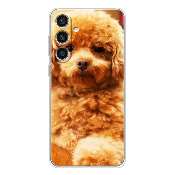 Чехол с принтом «Щенок Бишон» для Samsung Galaxy S25 Plus