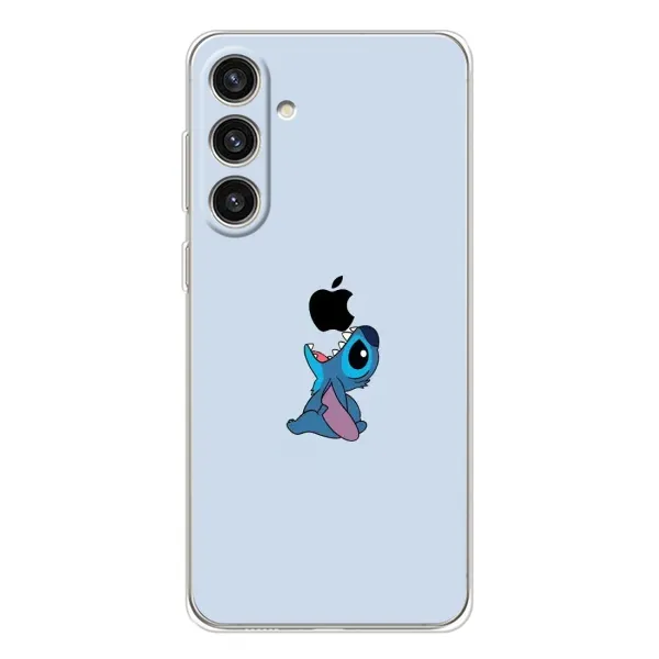 Чехол с принтом «Stitch apple» для Samsung Galaxy S25 Plus