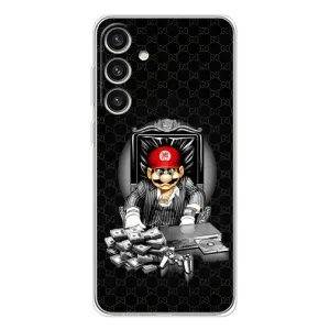 Чехлы с крутыми принтами для Samsung Galaxy S25 Plus - (PREMIUMPrint) (Супер Марио)