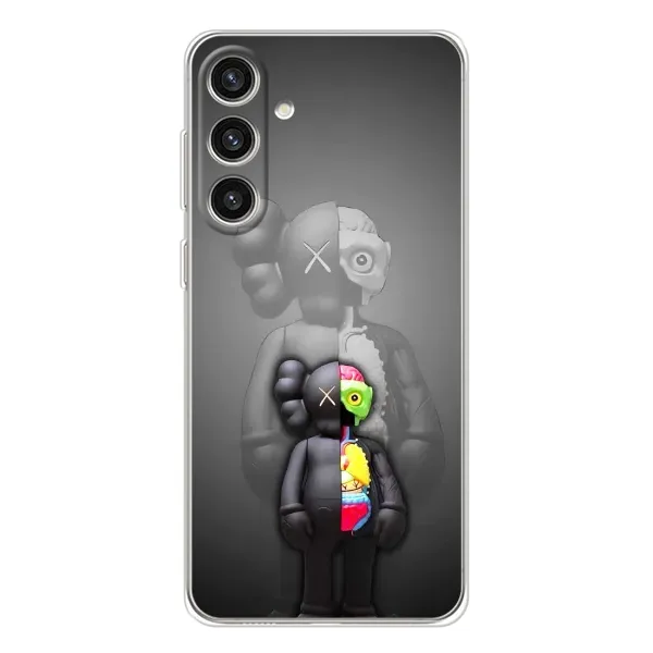 Чехол с принтом «Тело Bearbrick» для Samsung Galaxy S25 Plus