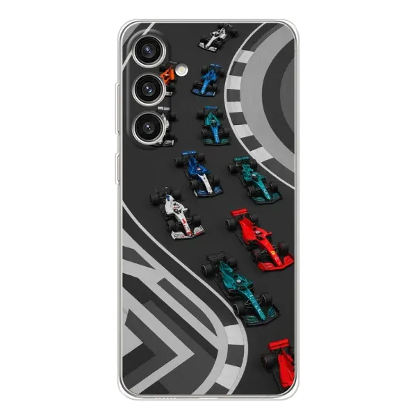 Чехол с принтом «Трасса Ф1» для Samsung Galaxy S25 Plus