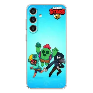 Чехлы Brawl Stars для Samsung Galaxy S25 Plus (AlphaPrint) (Тріо героїв)
