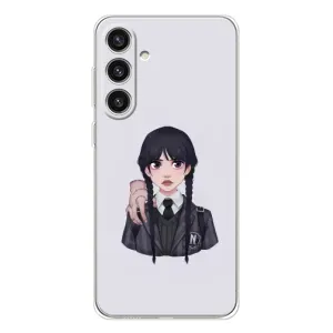 Чохли Венсдей на Samsung Galaxy S25 Plus Уенсдей (AlphaPrint) (Венздей і Річ)