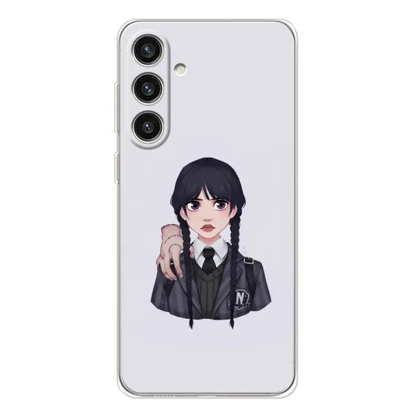 Чехол с принтом «Уэнздей и Вещь» для Samsung Galaxy S25 Plus