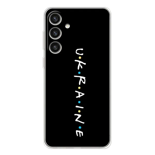 Чехол с принтом «UKRAINE» для Samsung Galaxy S25 Plus Чехол с принтом «UKRAINE» для Samsung Galaxy S25 Plus