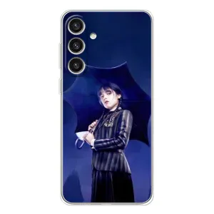 Силиконовый чехол с картинкой для Samsung Galaxy S25 Plus (Венсдей)
