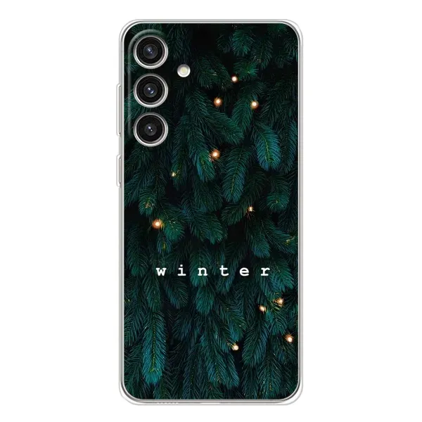 Чехол с принтом «Winter» для Samsung Galaxy S25 Plus