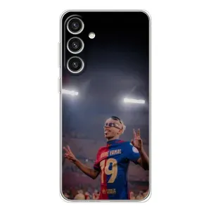 Чохол з футболістом Ламін Ямаль Samsung Galaxy S25 Plus (Ямаль на стадіоні)