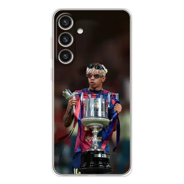 Чехол с принтом «Ямаль с кубком» для Samsung Galaxy S25 Plus Чехол с принтом «Ямаль с кубком» для Samsung Galaxy S25 Plus