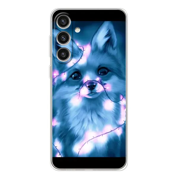 Чохол з принтом «Яскрава лисичка» для Samsung Galaxy S25 Plus