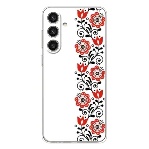 Чехол для Патриота Украины Samsung Galaxy S25 Plus - (AlphaPrint) (Яркая вишиванка)