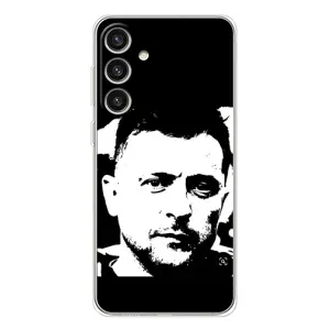 Чохол для Samsung Galaxy S25 Plus (AlphaPrint - с принтом Зеленського) (Зеленский АРТ)