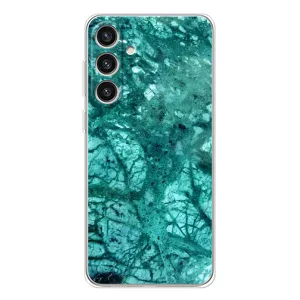 Мраморний чехол на Samsung Galaxy S25 Plus (VPrint) (Зелений мрамор)