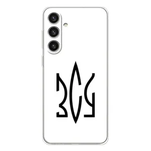 Чехлы для Samsung Galaxy S25 Plus  Укр. Символика (AlphaPrint) (ЗСУ герб)