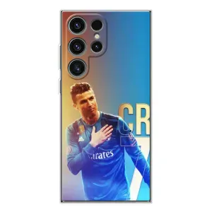 Чехол Криштиану Роналду для Samsung Galaxy S25 Ultra (AlphaPrint) (CR7 Real)