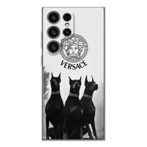 Чохли VERSACE для Гелексі С25 Ультра (PREMIUMPrint) (Доберман Версаче)