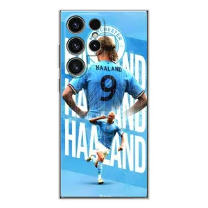 Чехлы с футболистом Ерлинг Холанд для Samsung Galaxy S25 Ultra (AlphaPrint) (Erling Haaland)