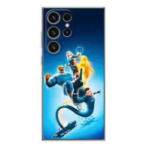 Чехол с принтом Фантастическая четверка для Samsung Galaxy S25 Ultra (Герои Фантастическая Четверка)