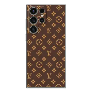 Чохли Луі Вітон для Samsung Galaxy S25 Ultra (AlphaPrint - LOUIS VUITTON) (фон LOUIS VUITTON)