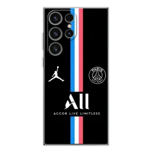 Чехлы PSG для Samsung Galaxy S25 Ultra (AlphaPrint) (футболка ПСЖ)