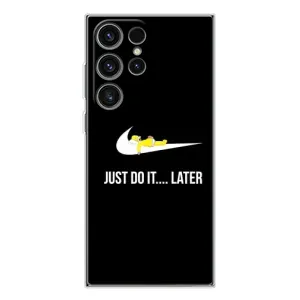 Чехол с Симпсонами для Samsung Galaxy S25 Ultra (VPrint) (Гомер Later)