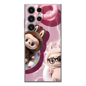 Чехол с Лабубу на Samsung Galaxy S25 Ultra (Игрушка Лабубу)