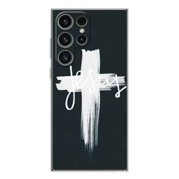 Чехол с принтом «Иисус» для Samsung Galaxy S25 Ultra