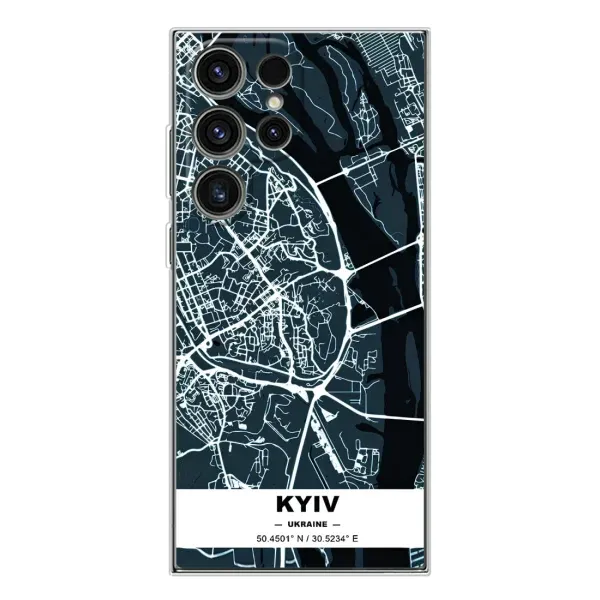 Чехол с принтом «Киев» для Samsung Galaxy S25 Ultra