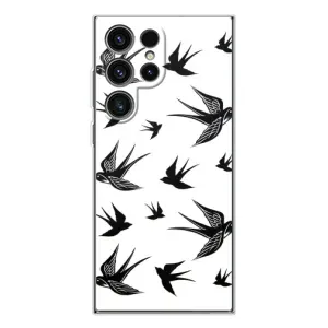 Чохол з пташками на Samsung Galaxy S25 Ultra (VPrint) (Ластівки)